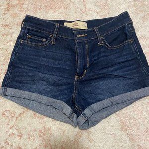 Hollister | High Rise Short Shorts | Summer Shorts | Dark Wash Shorts | Size 1